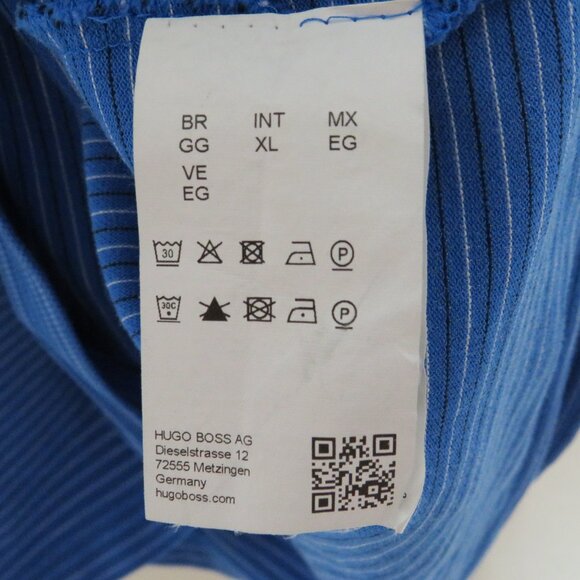 Hugo Boss* Men's Short Sleeve Regular Fit‎ Straight Hem Polo Shirt~ Size XL - Picture 5 of 12